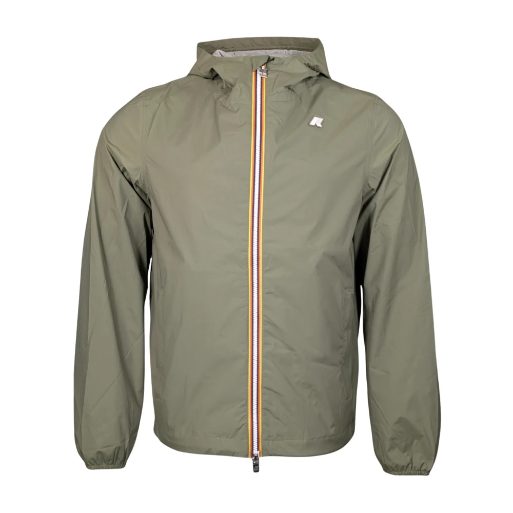K-Way Uomo Verde - Rain Proof Giacche - Sport - L