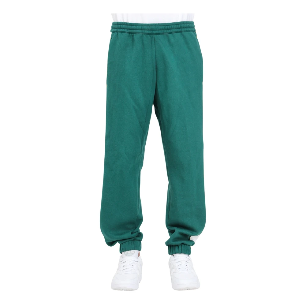 Adidas Originals Groene NY Pant met Logo Print Green Heren