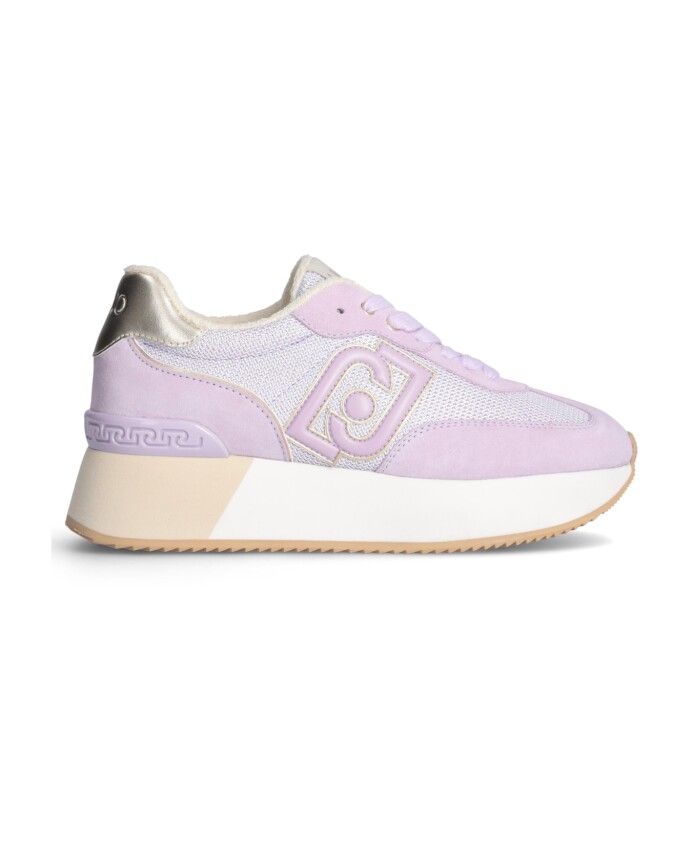baskets-en-cuir-daim-et-maille