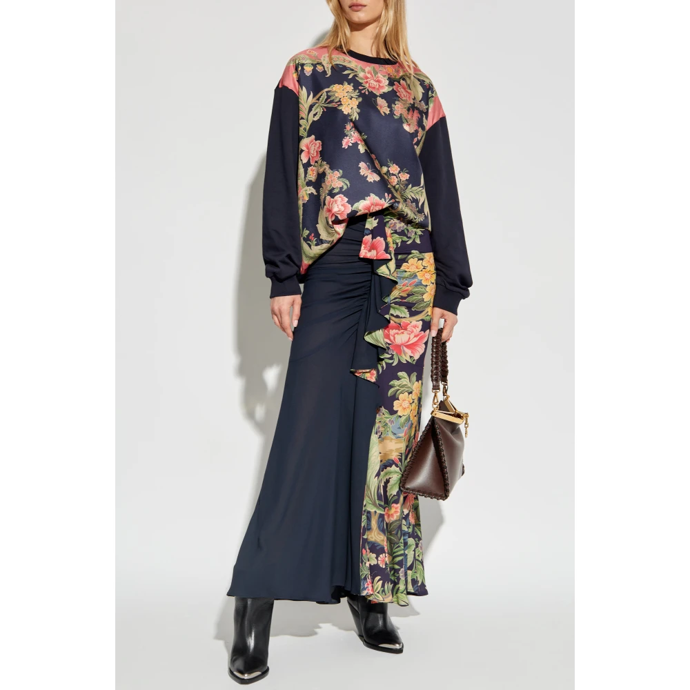 ETRO Bloemenmotief Sweatshirt Multicolor Dames