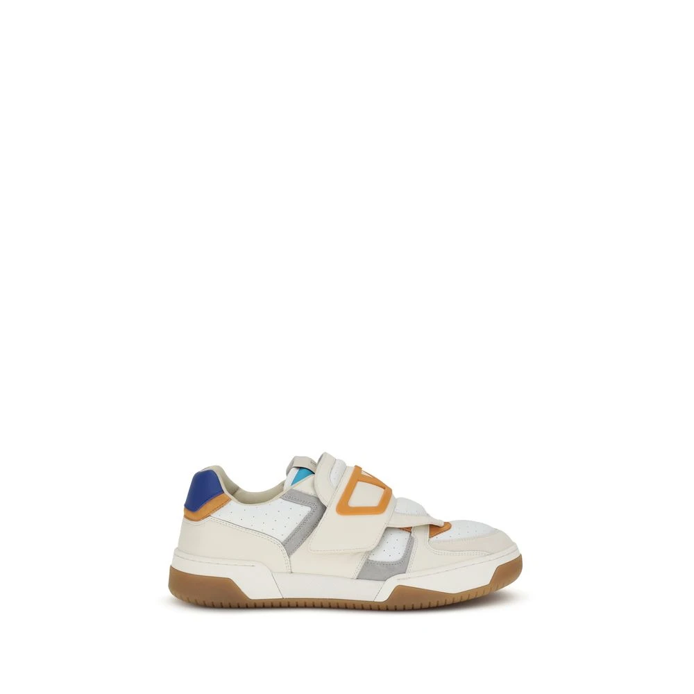 Valentino Garavani Detail Lage Sneakers Heren Schoenen Veelkleurig Multicolor