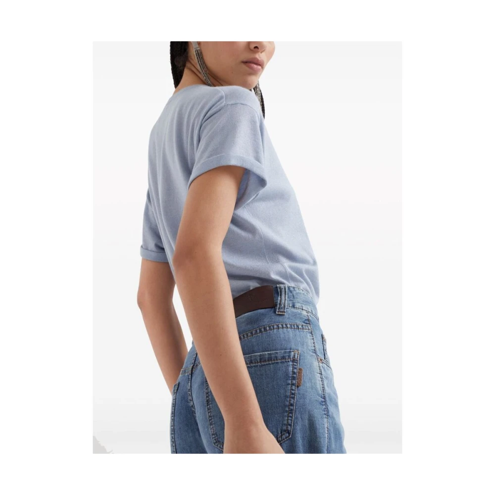 BRUNELLO CUCINELLI Straight Jeans Blue Dames