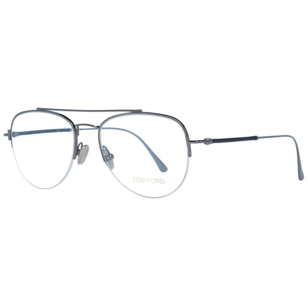 Tom Ford Silver Unisex Optical Frames Grå Unisex