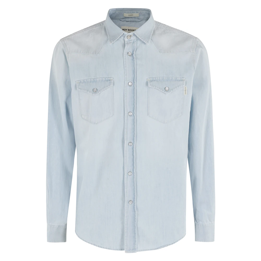 Shirts > Denim Shirts - - Roy Roger's - Modalova