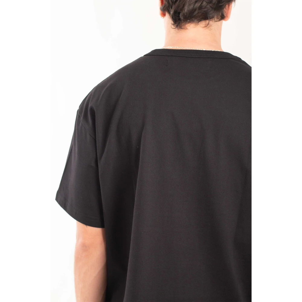 Misbhv Zwart Paarden Print Tee Black Heren