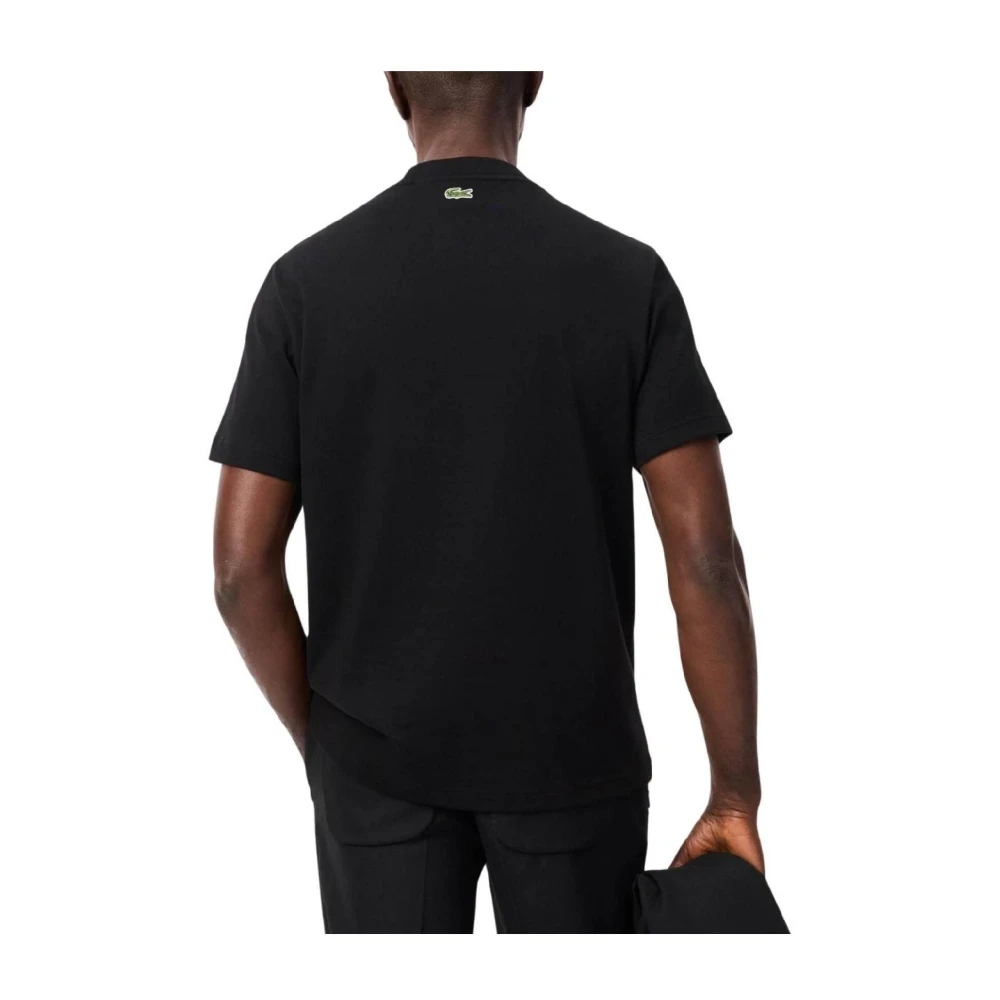 Lacoste Klassiek Logo T-shirt Black Heren