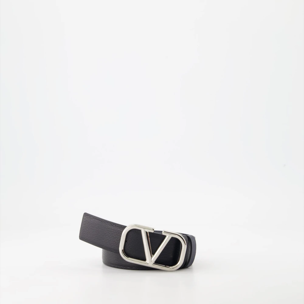 Valentino Garavani Omkeerbare VLogo Riem Black Heren