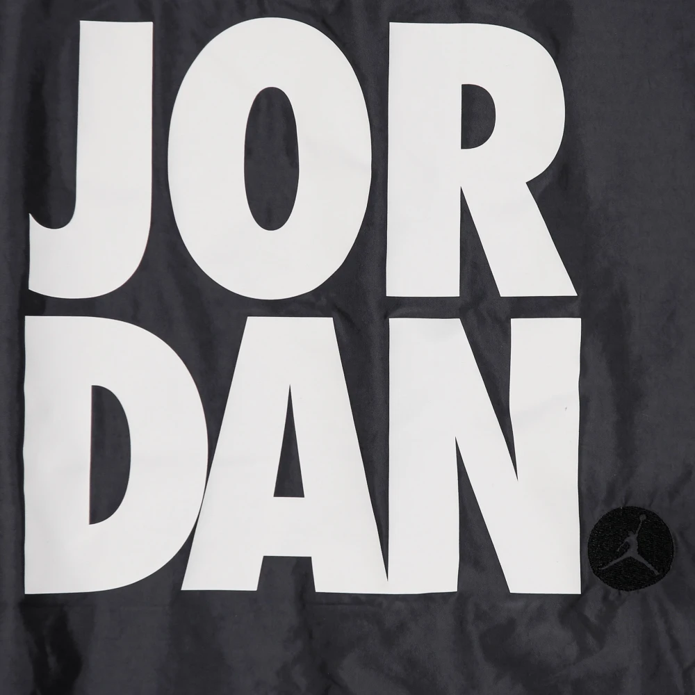 Jordan Klassieke Coach Jas Rook Grijs Zwart Wit Gray Heren