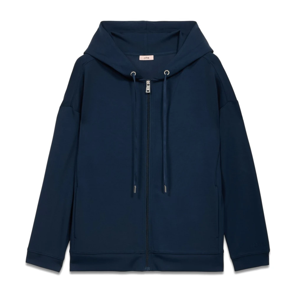Sweatshirts & Hoodies > Zip-throughs - - Oltre - Modalova
