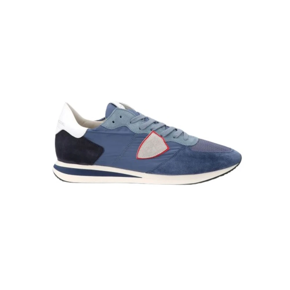 Philippe Model Leren Sneakers Tropez Heren Schoenen Blauw