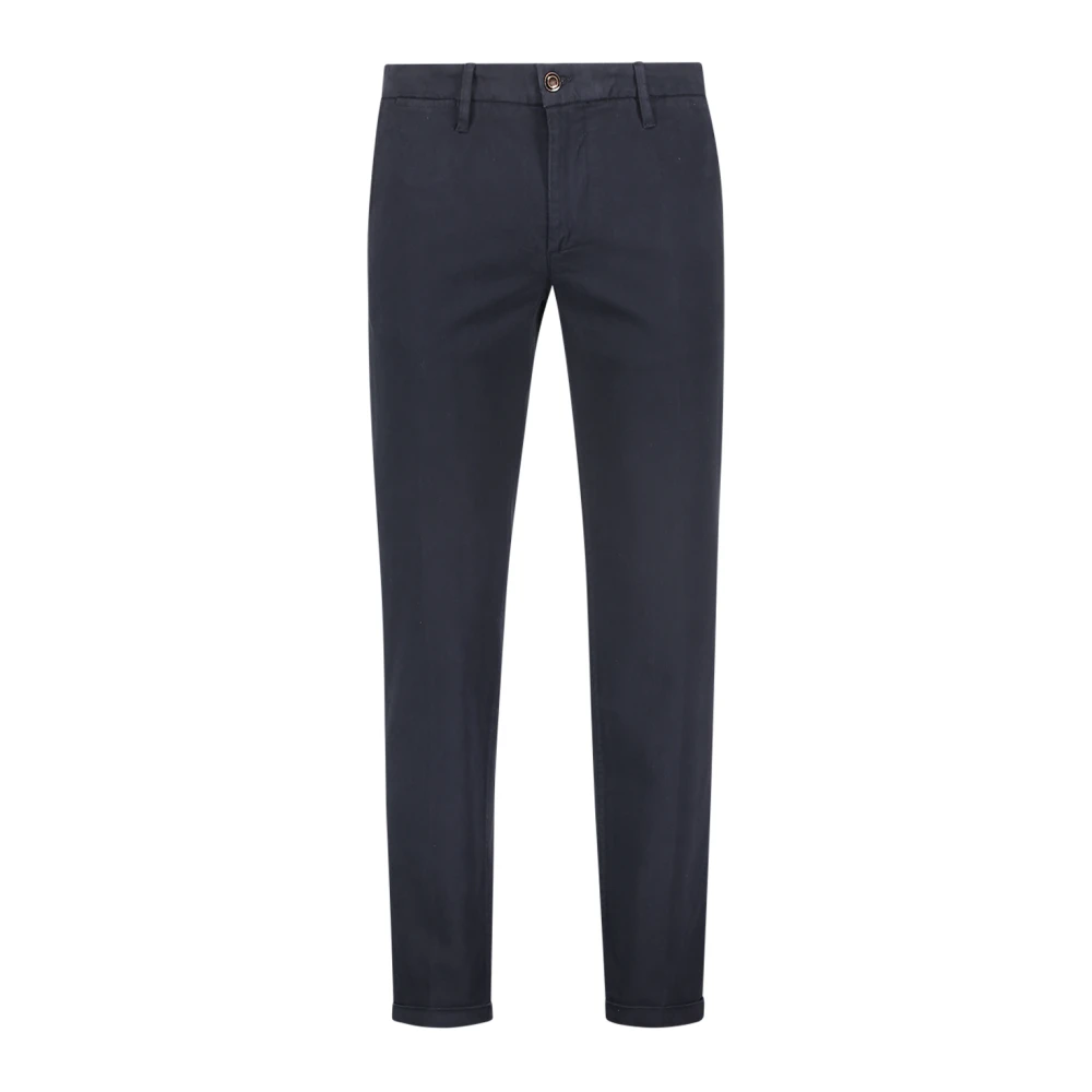 Re-Hash Heren Chino met Omgeslagen Zoom Blue Heren