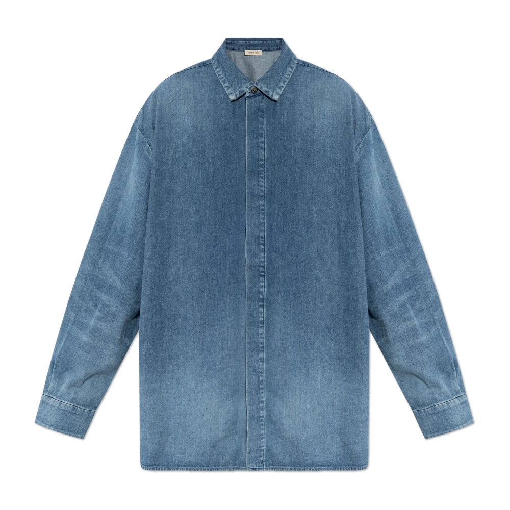Blouses & Shirts > Denim Shirts - - Fear Of God - Modalova