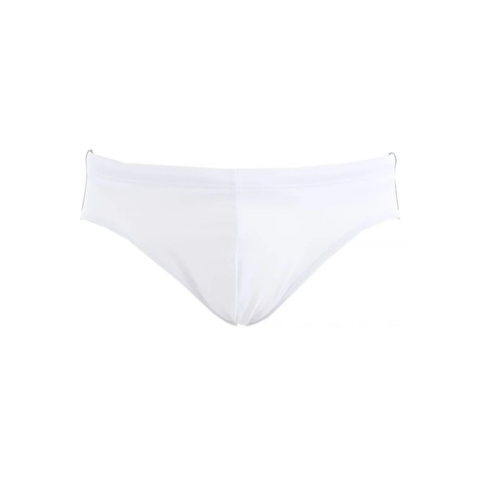 Emporio Armani Hombre Blanco Trajes De Baño, Talla: L