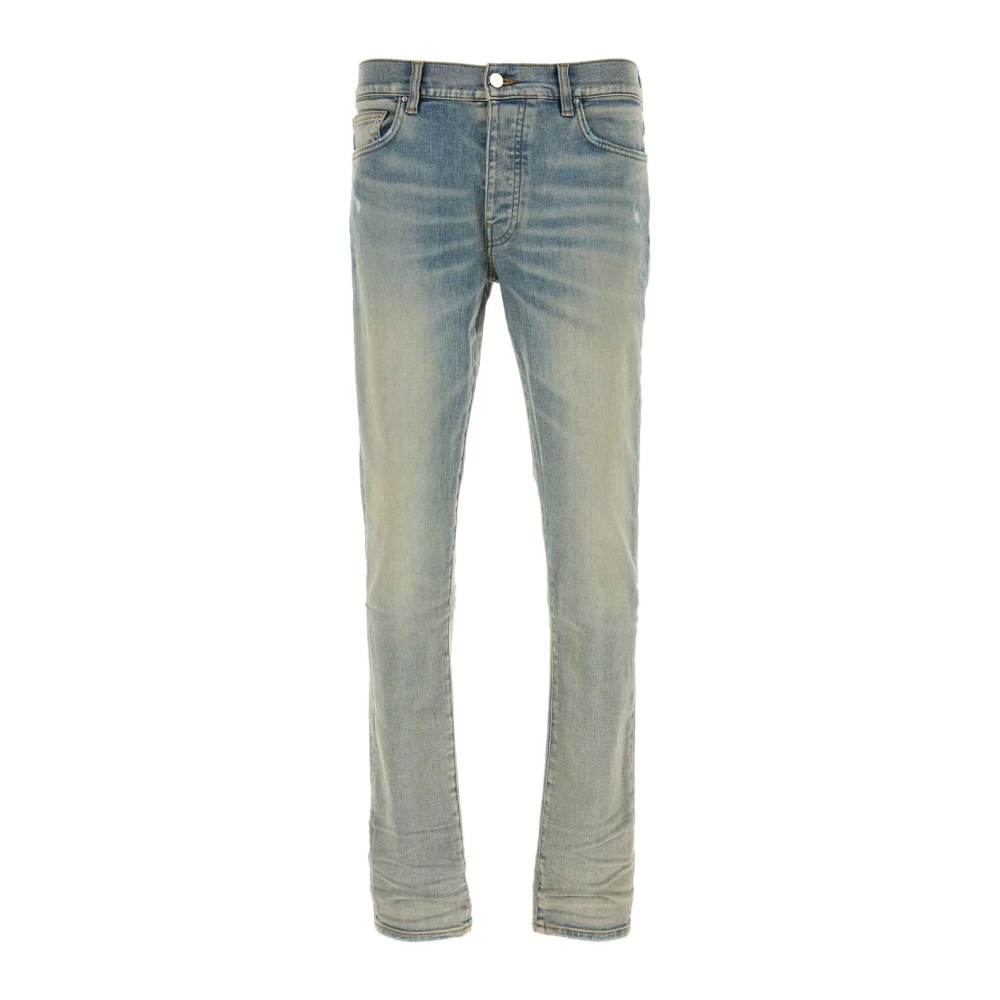 Amiri Stretch Denim Jeans Blue Heren