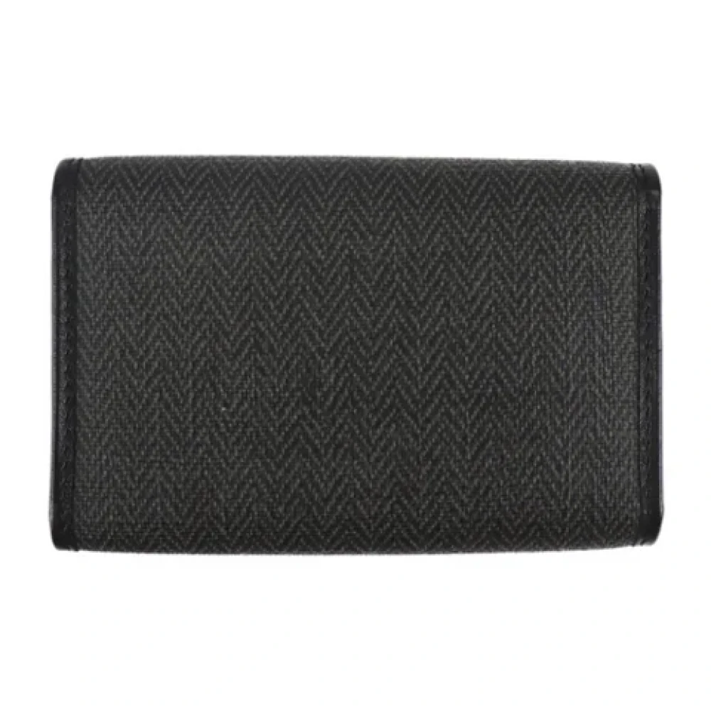 Bvlgari Vintage Pre-owned Canvas key-holders Gray Dames