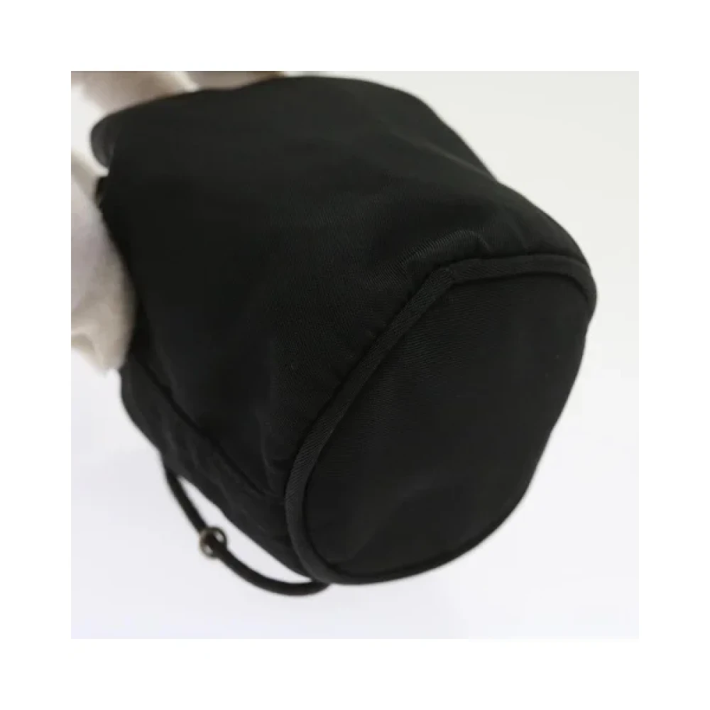 Prada Vintage Pre-owned Nylon prada-bags Black Dames