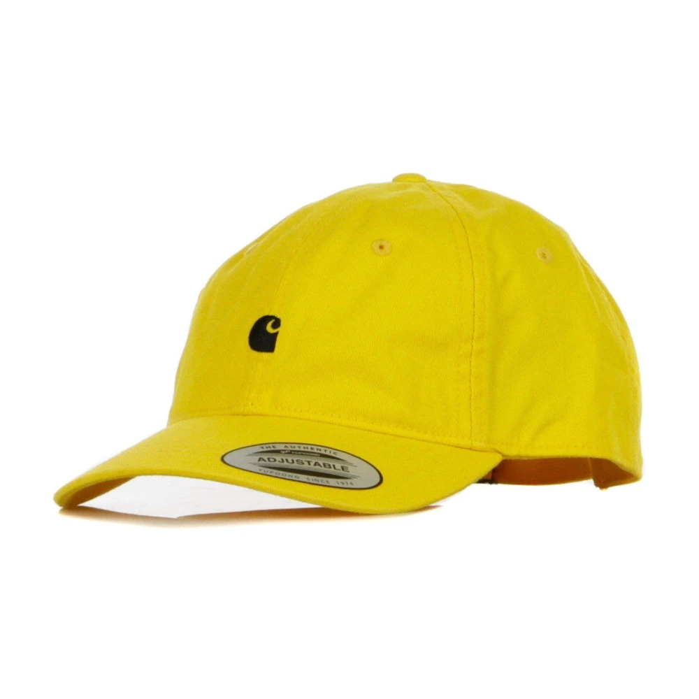 Carhartt WIP Madison Logo Cap Gebogen klep Sunflower Black Yellow Heren