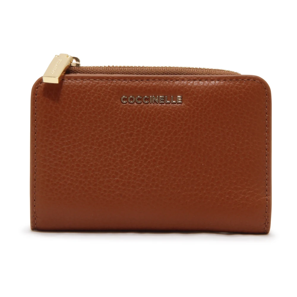 Coccinelle Donna Marrone Metallic Soft Wallet - Immagine 4