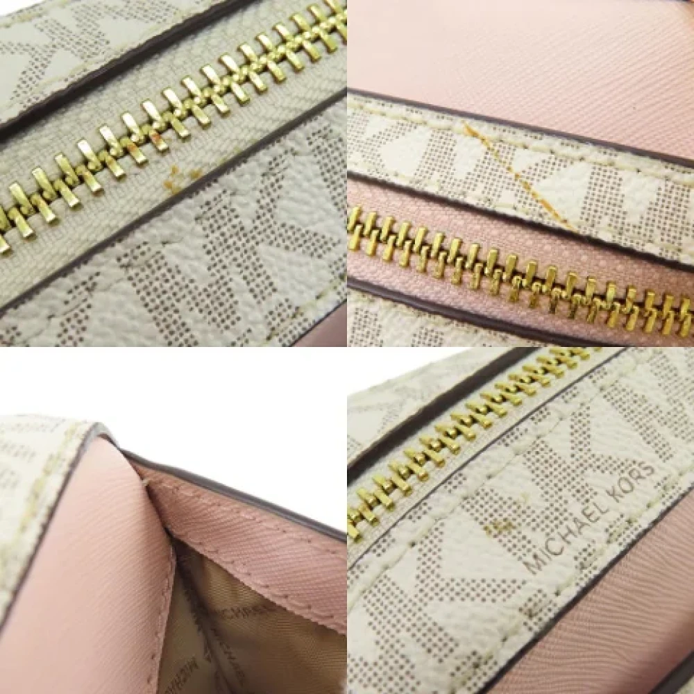 Michael Kors Pre-owned Plastic shoulder-bags White Dames
