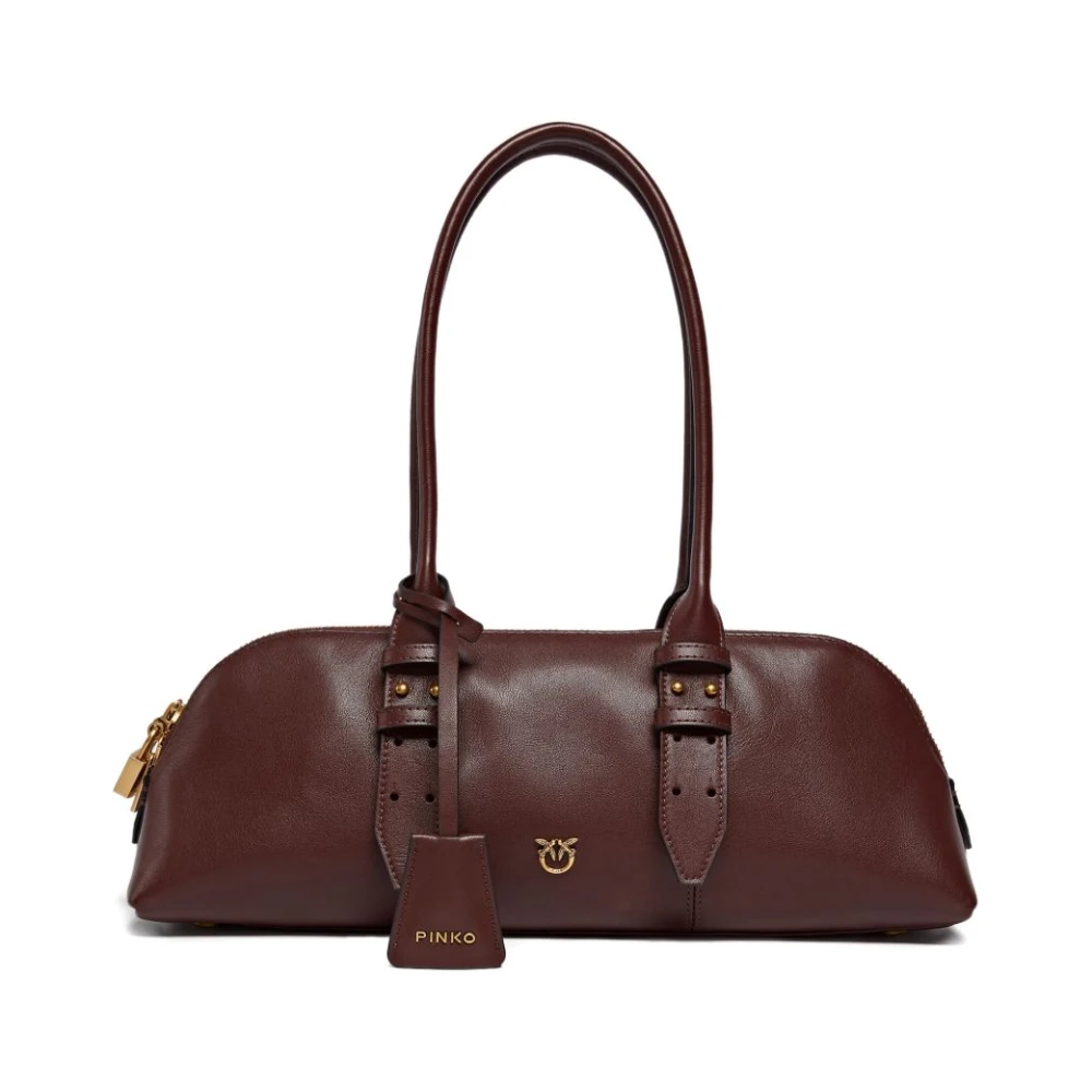 Pinko Women's Brown Shoulder Bag
