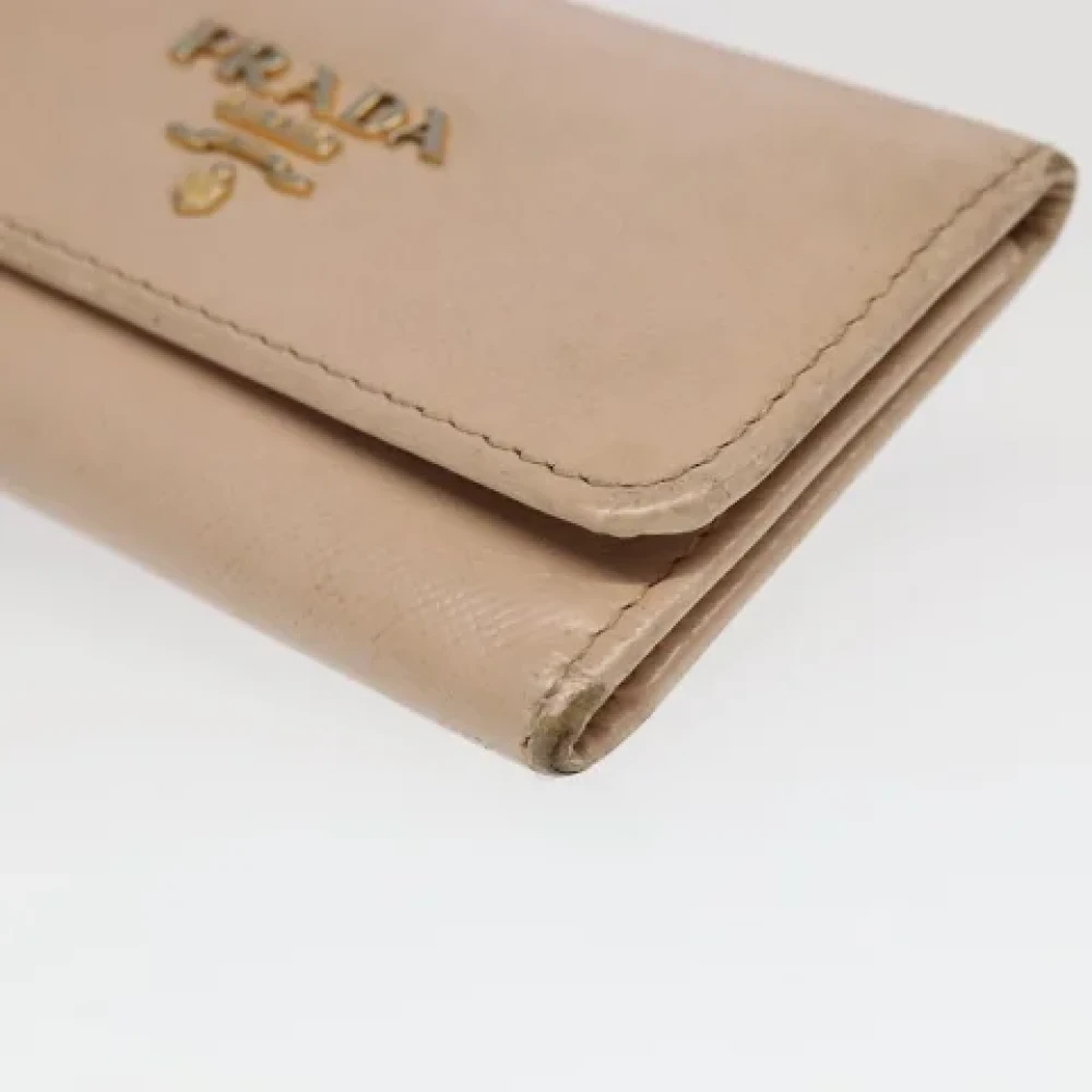 Prada Vintage Pre-owned Nylon wallets Pink Dames