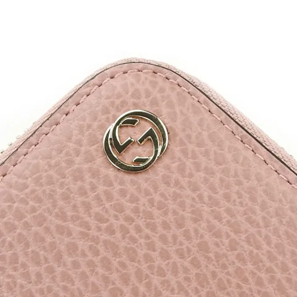 Gucci Vintage Pre-owned Leather wallets Pink Dames