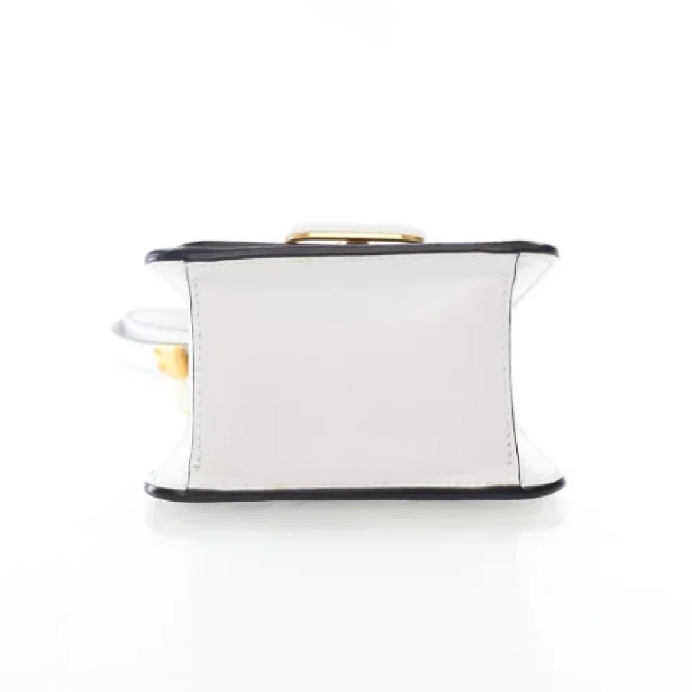 Valentino Vintage Pre-owned Leather handbags White Dames