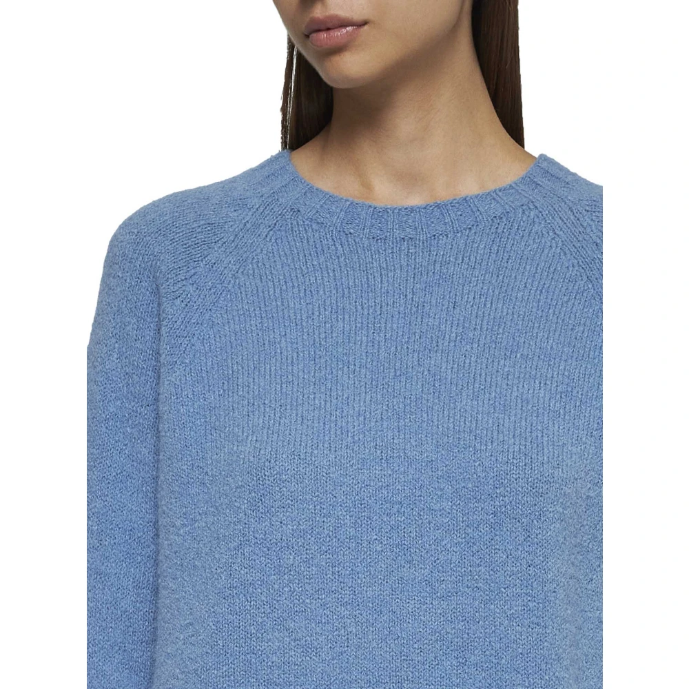 Max Mara Weekend Sweaters Ghiacci Collectie Blue Dames