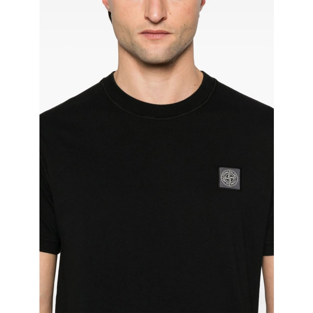 Stone Island Heren T-Shirts & Polos in Nero Black Heren