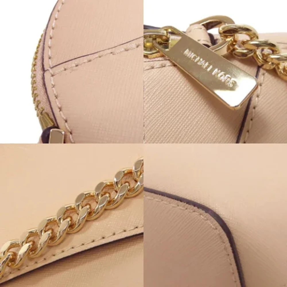 Michael Kors Pre-owned Leather totes Beige Dames