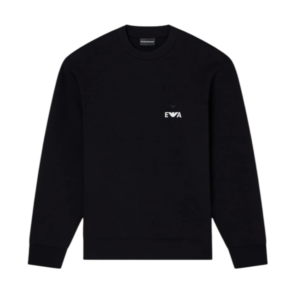 Emporio Armani Uomo Nero Felpe, L, New,