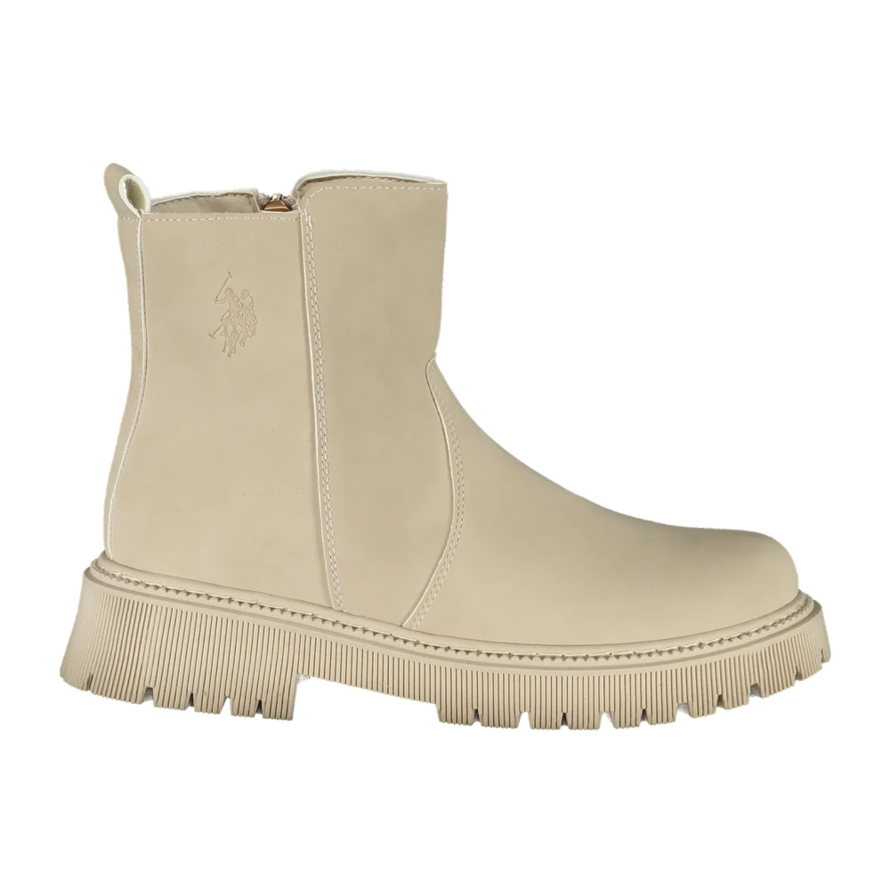 U.s. Polo Assn. , Ankle Boots, Female, Beige, 5 Uk, Shoes