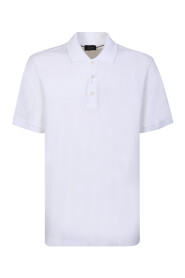 Biała Polo T-shirt dla Mężczyzn