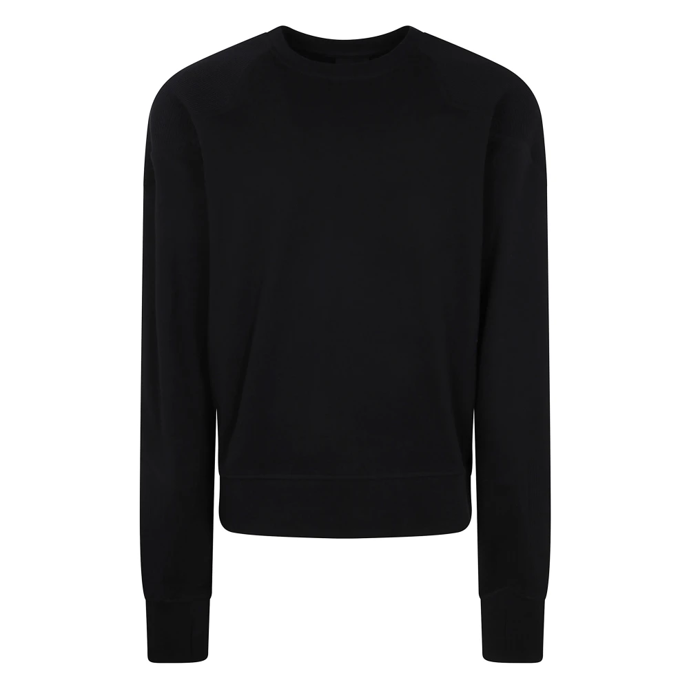 Thom Krom Ronde Hals Sweatshirt voor Mannen Black Heren