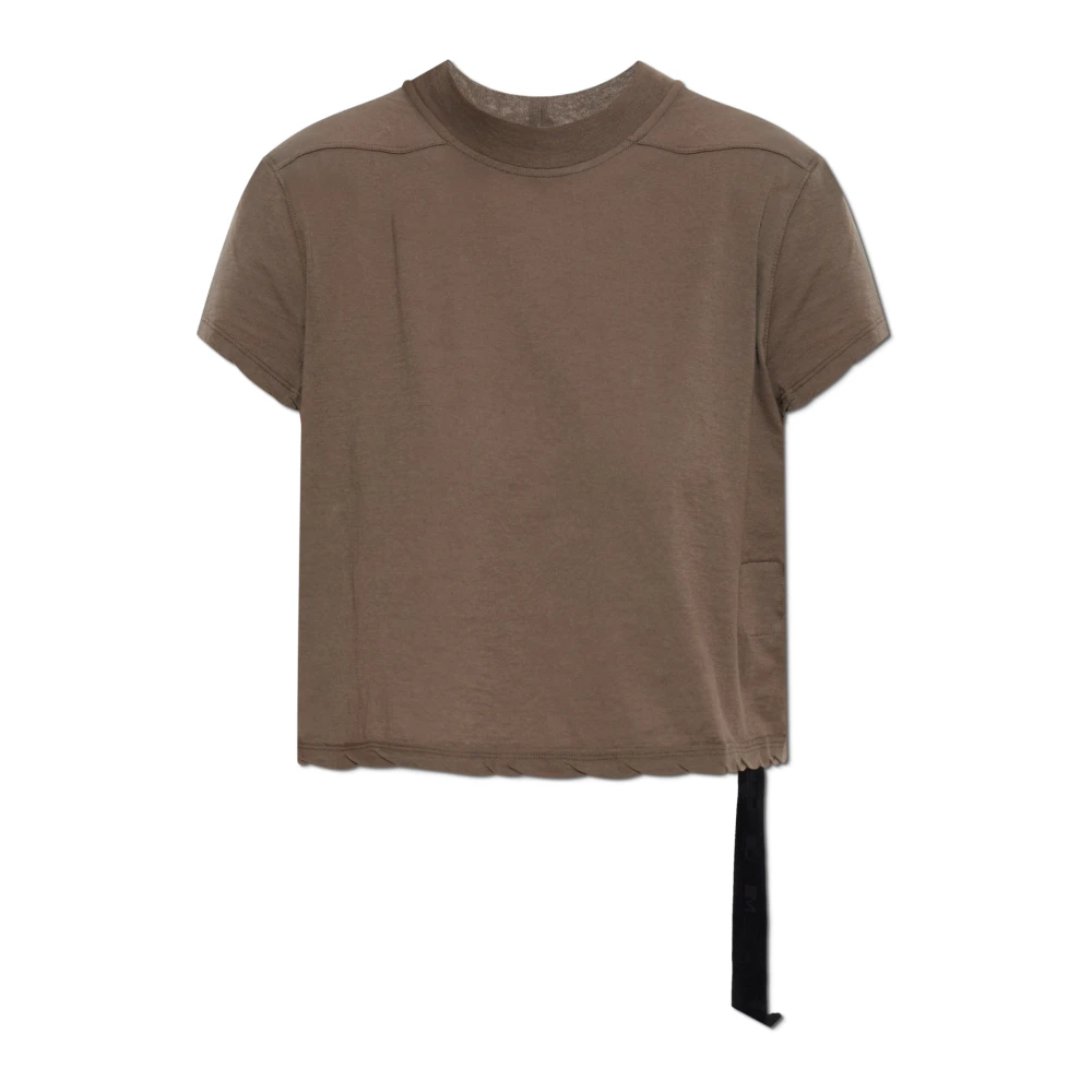 Rick Owens Kort T-shirt Brown Dames