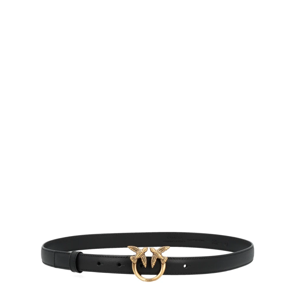 Pinko Berry H2 Riem in Zwart Black Dames