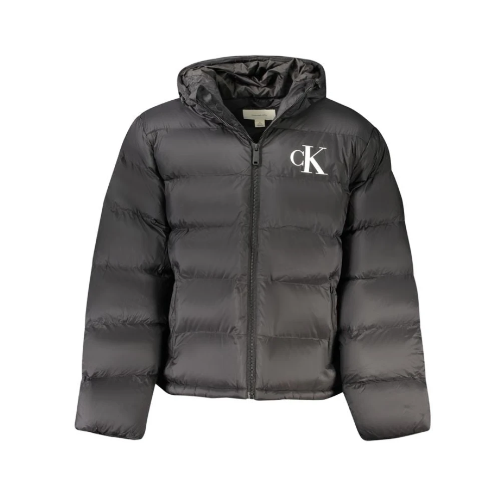 Calvin Klein Men's Black Poliammide Jacket