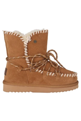 Mocka Varmfodrade Ankelboots