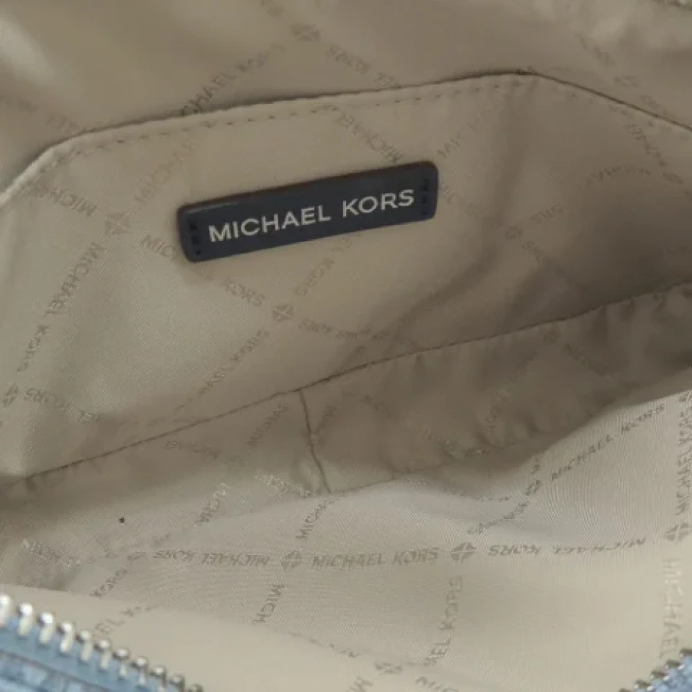 Michael Kors Pre-owned Plastic shoulder-bags Blue Dames