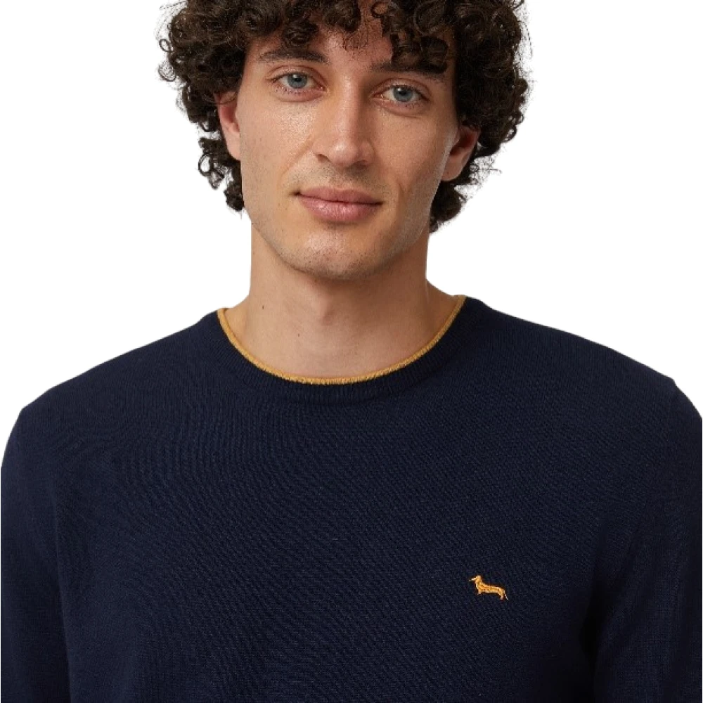 Harmont & Blaine Herenkleding Sweatshirts Blauw Aw24 Blue Heren