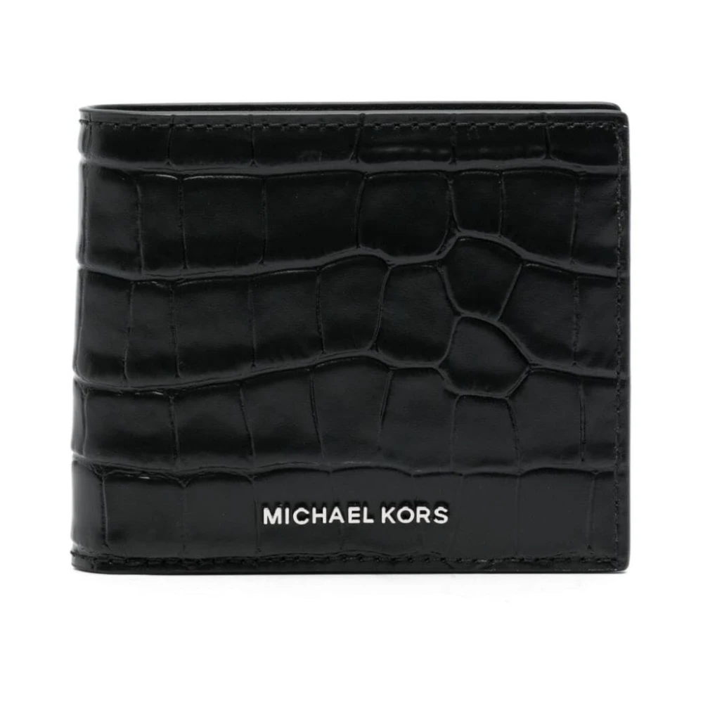 Michael Kors Muntzak Billfold Portemonnee Black Heren