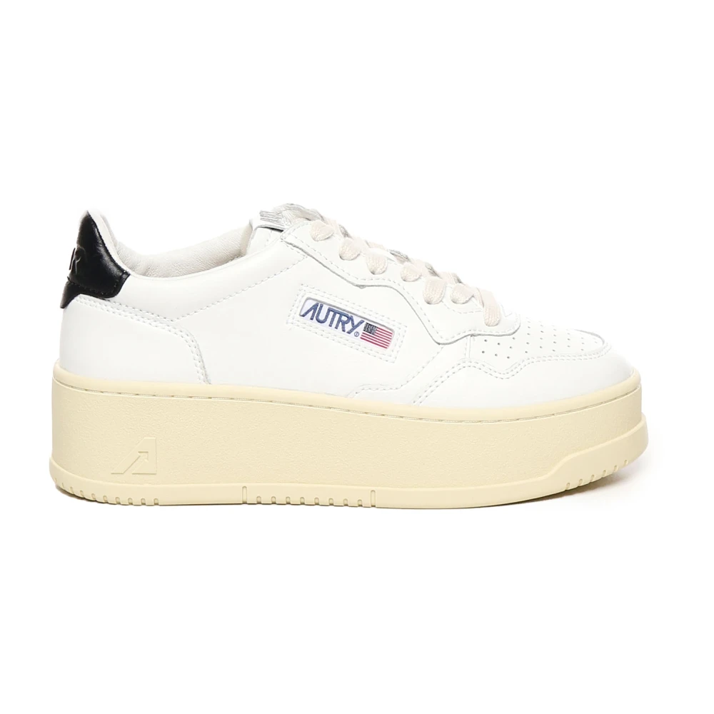 Autry Platform Sneakers White, Dam