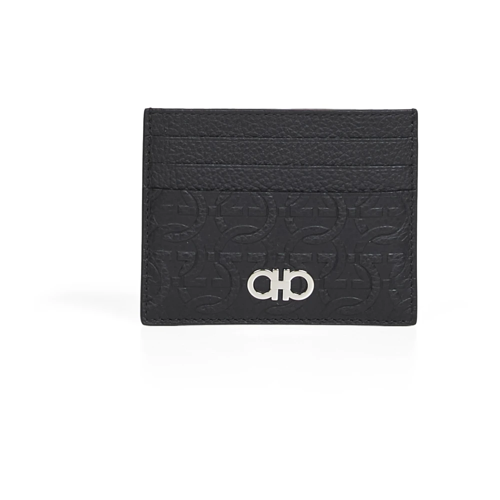 Ferragamo Men's Black Wallet - Wallets & Cardholders - One Size - Accessories