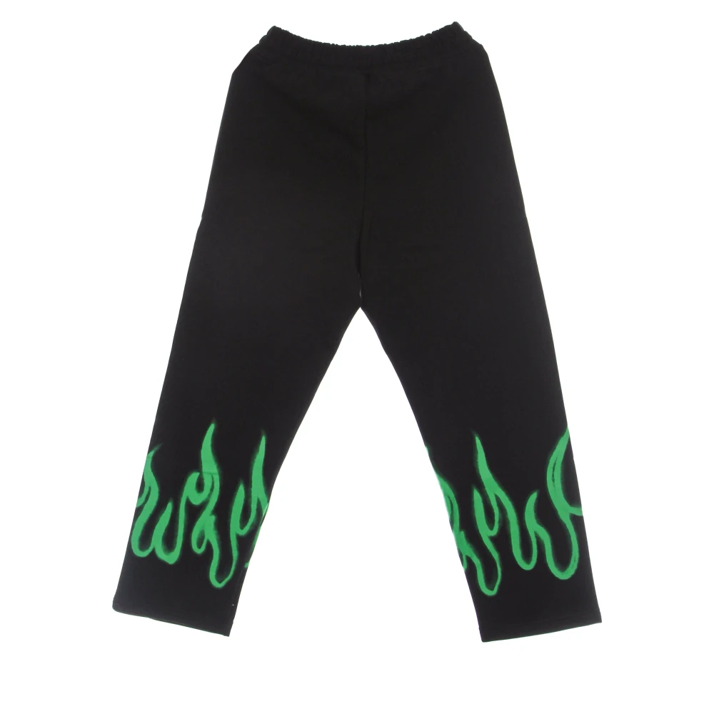 Vision OF Super Flames Spray Lichtgewicht Trainingsbroek Black Heren