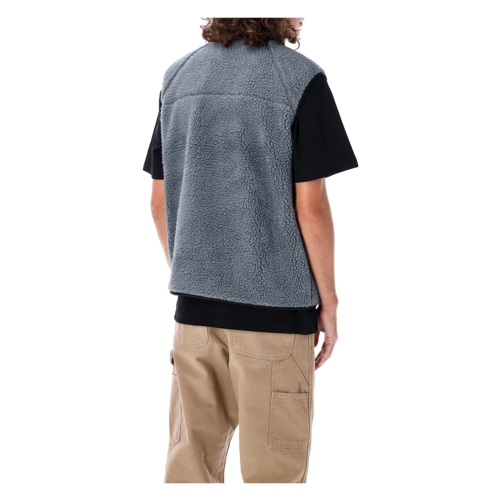 Carhartt WIP Grijze Duif Buitenkleding Vest Aw24 Gray Heren