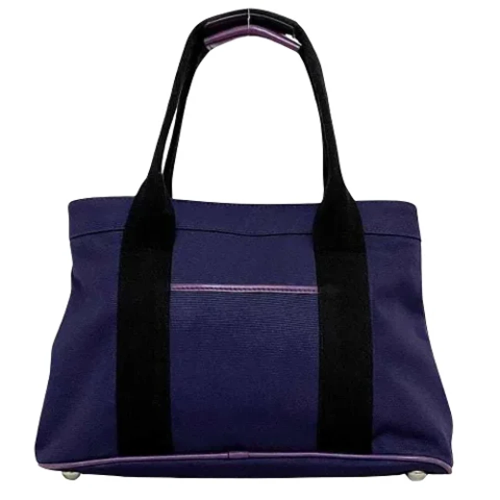 Loewe Pre-owned Canvas handbags Purple Dames