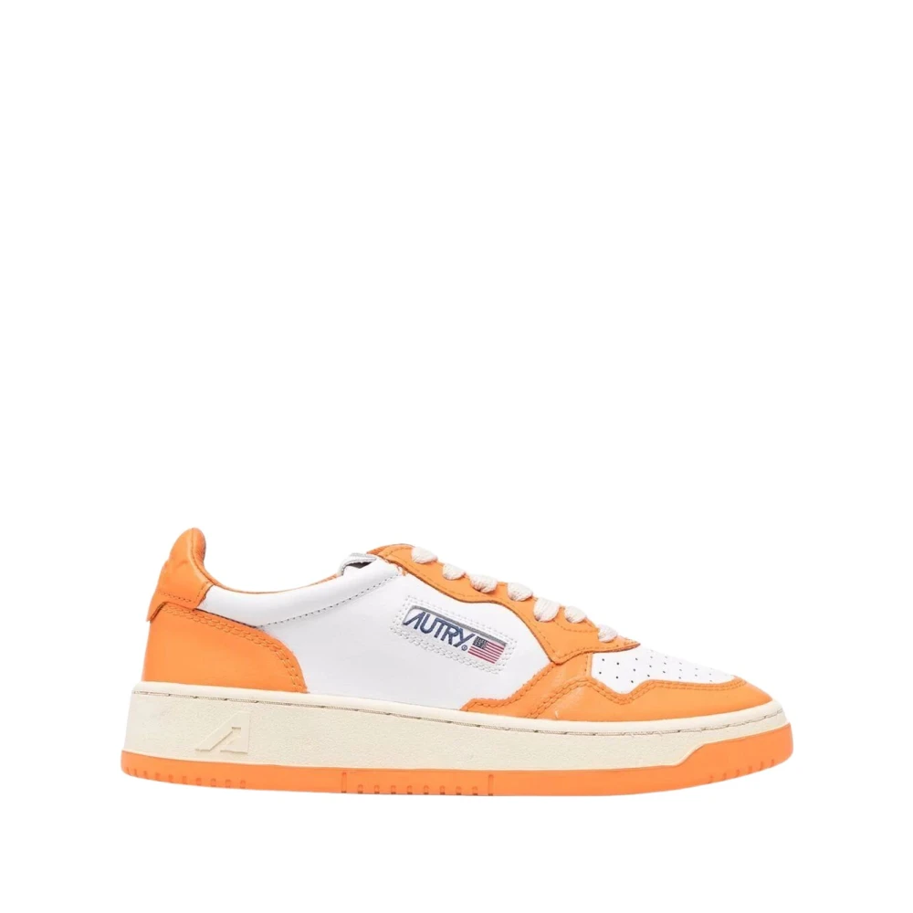 Autry Sneakers Orange, Dam