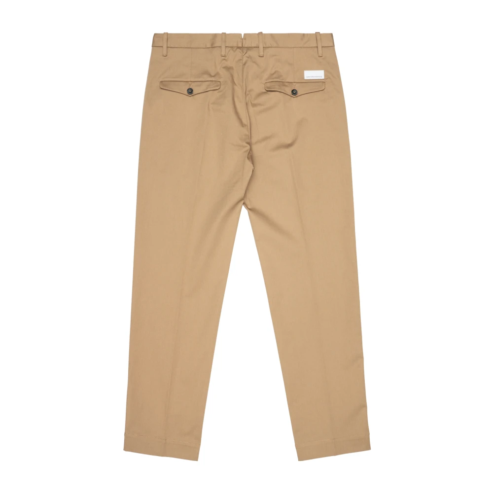 Nine In The Morning Relaxed fit katoenen chino broek Beige Heren