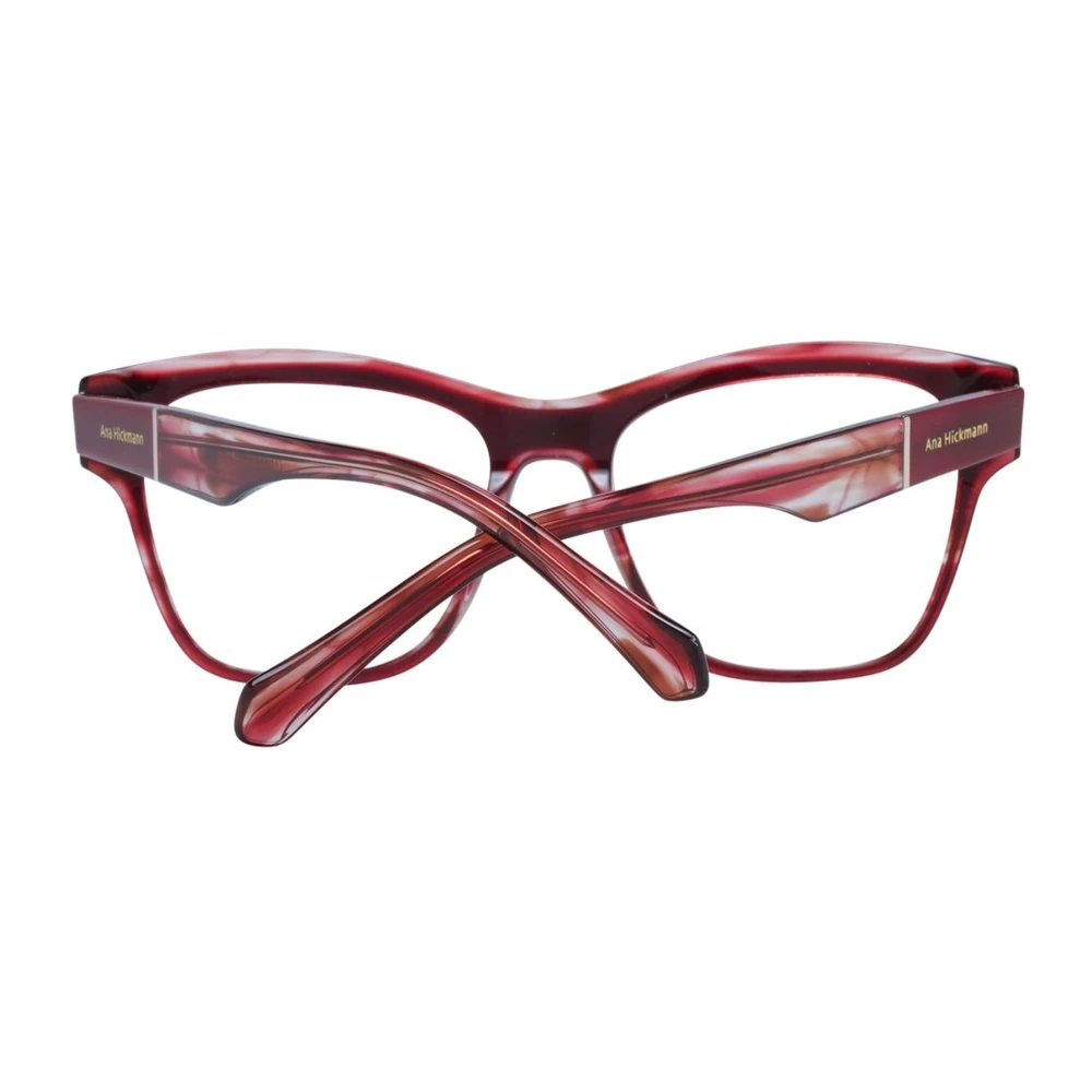 Ana Hickmann Rode Butterfly Optische Monturen met Demo Bril Red Dames
