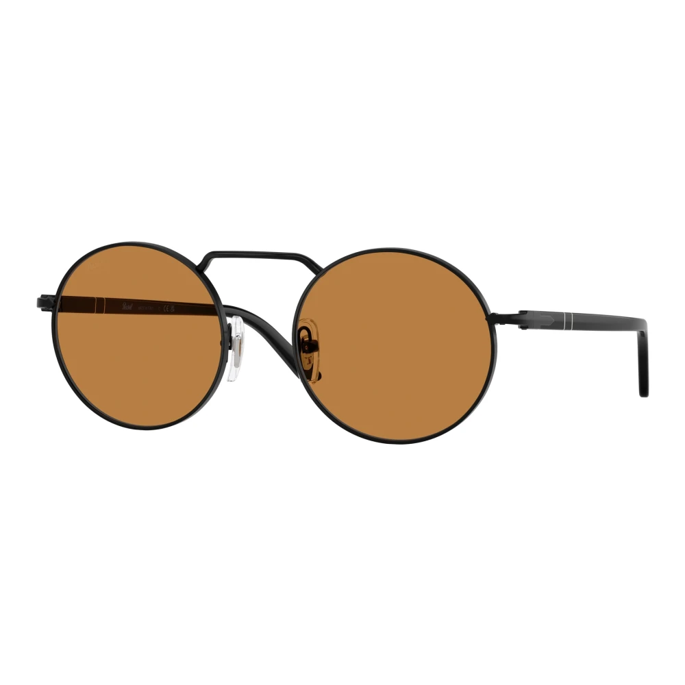Persol Unisex Black Sunglasses, 53 Mm, Stylish Sunglasses In Brown Shade